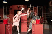 Die Kinder geben auch bei den Proben fürs Vollgastheater alles. (Bild: Jakob Ineichen (Luzern, 02.12.2018)).