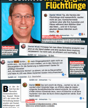 Screenshots von Wickis Posts im «Blick». (Screenshot Blick)