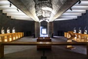 Beton in einsamen Höhen - Mario Bottas Kapelle Santa Maria degli Angeli. (Bild: Guillaume de Laubier)