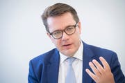 Der St.Galler CVP-Politiker Beni Würth will in den Ständerat. (Bild: Ralph Ribi)