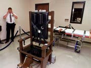 Todesstrafe: Die USA haben in Tennessee binnen eines Monats zwei Menschen auf dem elektrischen Stuhl hingerichtet. (Bild: KEYSTONE/AP/MARK HUMPHREY)
