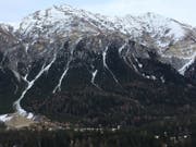 In dieser Region in Graubünden kam der Mann zu Tode. Die genauen Umstände sind nicht bekannt. (Bild: Kapo GR)