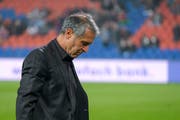 Die Reaktion seiner Spieler nach dem 1:3 gegen YB dürfte Trainer Marcel Koller ordentlich Kopfzerbrechen bereiten. (Bild: freshfocus)