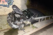 Das Unfallauto war auf der A2 unterwegs. (Bild: Luzerner Polizei)