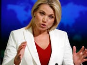 US-Präsident Donald Trump will laut Medienberichten die Ex-Fernsehmoderatorin und Sprecherin des US-Aussenministeriums Heather Nauert zur neuen Uno-Botschafterin der USA machen. (Bild: KEYSTONE/AP/ALEX BRANDON)