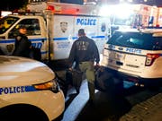 Wegen einer Bombendrohung ist die Redaktion des US-Nachrichtensenders CNN in New York in der Nacht auf Freitag sofort geräumt worden. (Bild: KEYSTONE/FR61802 AP/CRAIG RUTTLE)