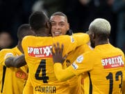 Guillaume Hoarau war der Matchwinner im Berner Derby (Bild: KEYSTONE/ANTHONY ANEX)