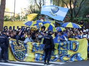 In Madrid soll es keine Fan-Krawalle geben (Bild: KEYSTONE/AP/ANDREA COMAS)