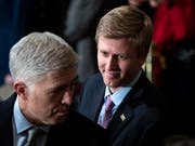 Will nicht Stabschef im Weissen Haus werden: Trumps Wunschkandidat Nick Ayers. (Bild: KEYSTONE/AP Pool The Washington Post/JABIN BOTSFORD)