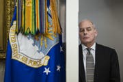 Das Verhältnis zwischen Staabschef Kelly und Präsident Trump war auf dem Tiefpunkt. (Bild: Zach Gibson/Bloomberg Washington, 2. Februar 2018)