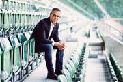 Sein Arbeitsort liegt im Westen, sein Wohnsitz bald östlich der Stadt St. Gallen: FCSG-Präsident Matthias Hüppi. (Bild: PD/FC St. Gallen)