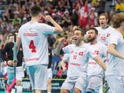 Die Schweizer schliessen die WM in Prag versöhnlich ab (Bild: KEYSTONE/FABIAN TREES)
