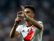 Gonzalo Martinez feiert sein Tor im Final (Bild: KEYSTONE/AP/THANASSIS STAVRAKIS)
