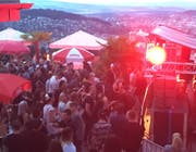Szene vom Techno-Open-Air Himmelrich 2016. (Bild: Facebook)