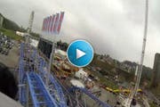 Der atemberaubende Blick vom Drifting Coaster. (Bild: Stefanie Nopper / luzernerzeitung.ch)