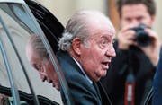 König Juan Carlos anlässlich der Beerdigung von König Michael I. von Rumänien.Bild: Bogdan Cristel/EPA (Bukarest, Rumänien, 16. Dezember 2017) (Bild: Bogdan Cristel/EPA (Bukarest, Rumänien, 16. Dezember 2017))