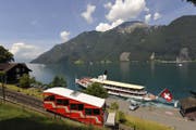 Die Bergbahn verkehrte im letzten Jahr rund 10‘000 Mal und brachte 91‘000 Fahrgäste nach Seelisberg. (Bild: Christoph Näpflin (Seelisberg, 29. September 2011))