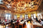 Im Stadtparlament dürften im 2017 die Meinungen - wie auch die politischen Prioritäten - erneut auseinander gehen. (Symbolbild Eveline Beerkicher (Luzern / 19. Mai 2011))