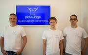 Marc Bolliger, Thomas Federer, David Peyer (vlnr). (Bild: PD)