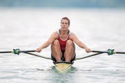 Jeannine Gmelin (27) aus Uster gewann den Saisonauftakt in Belgrad. (Bild: Urs Flüeler/Keystone (Sarnersee, 3. Juli 2017))