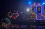 Der Scooter-Fahrer wurde mit schweren Verletzungen ins Spital geflogen. (Bild: Geri Holdener, Bote der Urschweiz)