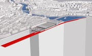 Der Durchgangsbahnhof – oder auch Tiefbahnhof – ist beim Luzerner Stadtrat höher im Kurs... (Bild: Visualisierung PD)