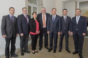 Der Schwyzer Regierungsrat. (Bild: Keystone)