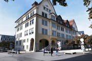 Die Musikschule der Stadt Zug braucht für das nächste Schuljahr zusätzliche Räume. Bild: Werner Schelbert (28. September 2016)