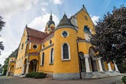 Die Pfarrkirche Gerliswil wurde nach den Plänen des Architekten Adolf Gaudy erbaut und im September 1915 eingeweiht. (Bild Roger Grütter)
