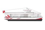 Eine Visualisierung des neuen Fahrgastschiffes «Switzerland». (Bild: PD)