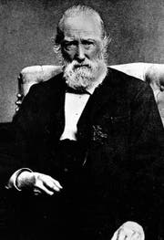 Kurz nach der Heirat brach der Liebessturm über ihn los: Theodor Storm (1817–1888). (Bild: Getty)