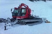 Der Pistenbully Kandahar, hier noch im Einsatz auf dem Titlis. (Bild: pd)