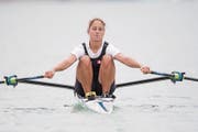 Die Baarerin Patricia Merz (24) ruderte diese Saison immer aufs Podest. (Bild: Urs Flüeler/Keystone (Sarnersee, 3. Juli 2017))