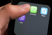Whatsapp verschlüsselt ab sofort alle Daten. (Bild: Keystone / Christian Beutler)