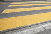 Der Unfall ereignete sich im Bereich eines Fussgängerstreifens. (Symbolbild: Luzerner Zeitung)
