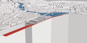 Der Durchgangsbahnhof Luzern: Noch ist er bloss ein Projekt. (Bild: PD)