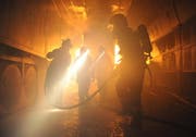 Szene aus dem Lungerer Übungstunnel. (Bild pd)