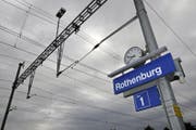 Von hier nach Luzern war seit dem frühen Donnerstag Nachmittag der Zugsverkehr eingeschränkt. (Bild: Archiv LZ/Remo Nägeli)
