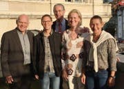 Sie haben das Schreiben an die Mitglieder des Kantonsrates und des Grossen Stadtrats unterzeichnet: (von links) Pierre Peyer, Präsident Trägerverein Luzerner Sinfonieorchester, Roman Steiner, Präsident Verein Südpol, Hubert Achermann, Stiftungsratspräsident Lucerne Festival, Birgit Aufterbeck Sieber, Stiftungsratspräsidentin Luzerner Theater, und Annette Windlin, Vorstand Act Zentralschweiz für die Freie Theater- und Tanzszene. (Bild: PD)