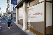 Das Ladenlokal an der Winkelriedstrasse 35 ist eines von mehreren, das in der Neustadt zurzeit leer steht. (Bild: Philipp Schmidli (Luzern, 30. Juli 2017))