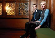 Jürg Leuthold und Margrit Stamm erhalten den Doron-Preis 2018. (Bild: Stefan Kaiser (Zug, 22. März 2018))