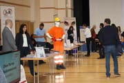 An de Jobmesse präsentierten sich Anbieter von Temporär- und Dauerstellen. (Bild: PD/VAM)