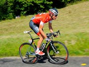 Martin Elmiger in der 2. Etappe mit Ambitionen (Bild: KEYSTONE/EPA/NICOLAS BOUVY)