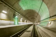 Der neue Gotthard Basistunnel.