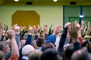 Auch künftig wird in Sursee per Handzeichen abgestimmt. (Bild Pius Amrein)