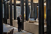 Samih Sawiris in seinem Luxushoten The Chedi in Andermatt. (Archivbild Neue LZ)