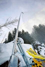Schneilanze im Skigebiet Melchsee Frutt. (Archivbild Manuela Jans-Koch)