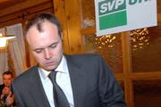Gusti Planzer, Präsident der SVP Uri. (Bild Angel Sanchez/Neue UZ)
