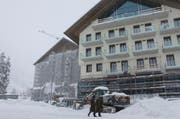 Der Rohbau des Hotels Chedi. (Bild: Florian Arnold / Neue UZ)