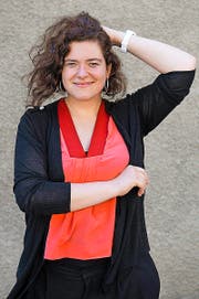 Die Schweizer Autorin Nora Gomringer ist eine Favoritin beim Literaturwettstreit in Klagenfurt. (Bild: Keystone/Anthony Anex)